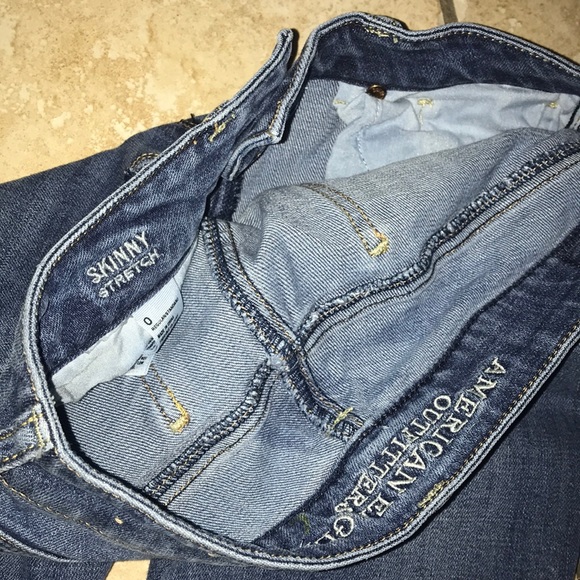 American Eagle Skinny Jeans Size 0 - Picture 3 of 3